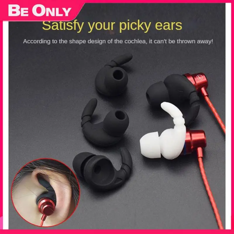 

Headphone Accessories Earplugs Shock-absorbing And Drop-proof Skin-friendly Feel Earphone Case Silicone Material Earphone Cover
