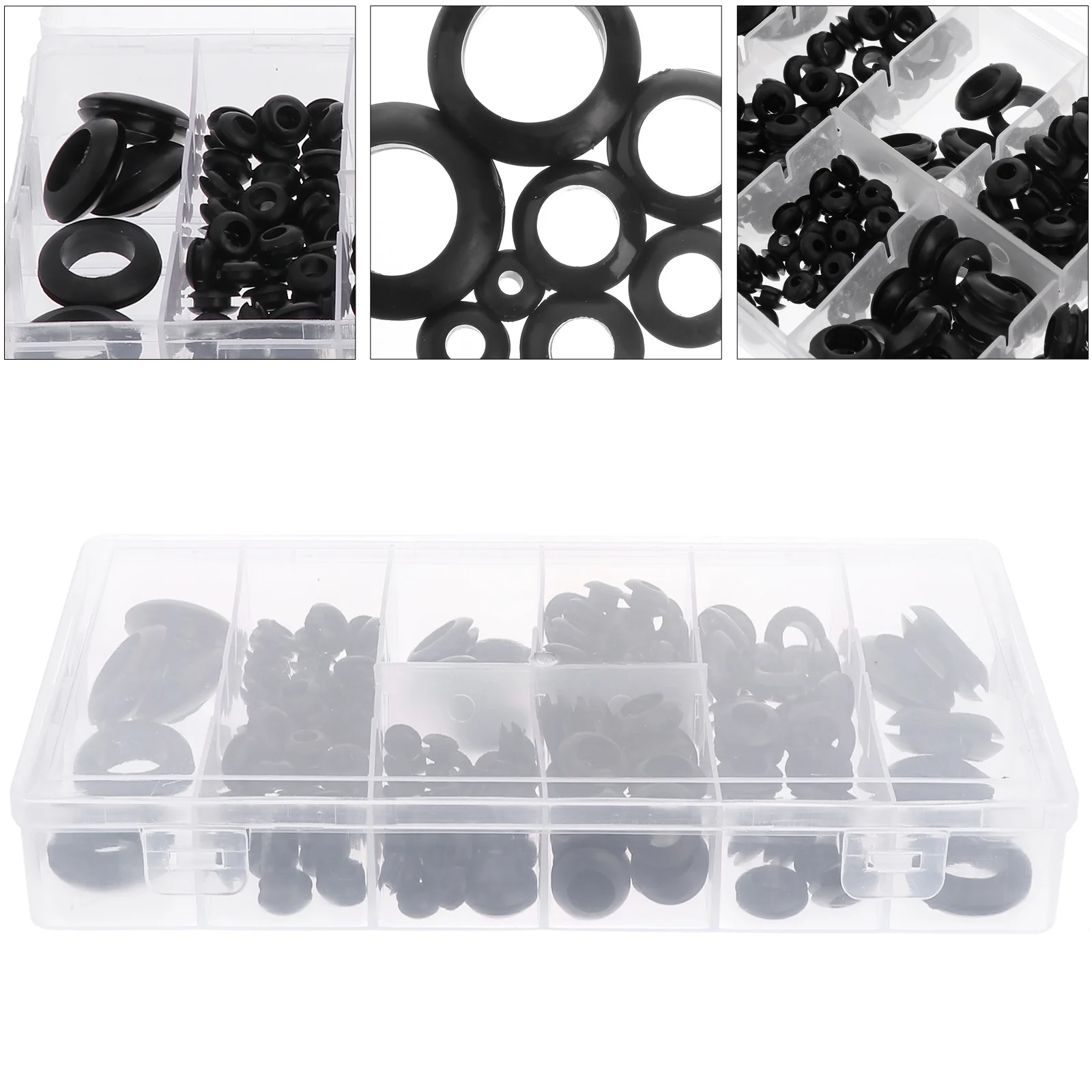 

1 Box Seal Ring Useful Compressor Gasket Repair Seal Gasket Firewall Wire Gasket O-ring Seal Ring