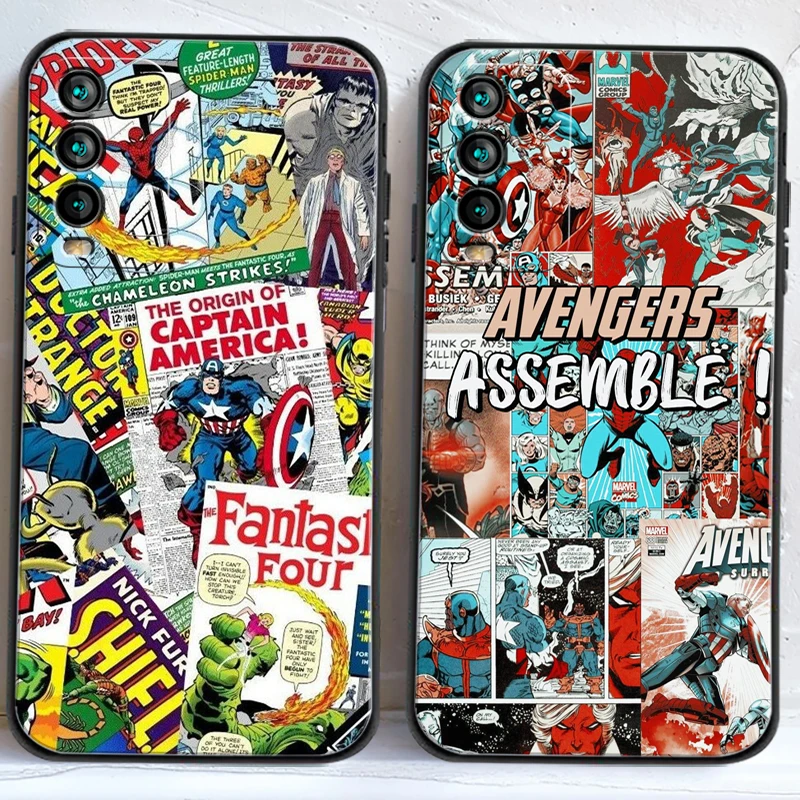 

Marvel Avengers US Phone Cases For Xiaomi Redmi 7 7A 9 9A 9T 8A 8 2021 7 8 Pro Note 8 9 Note 9T Funda Carcasa Back Cover