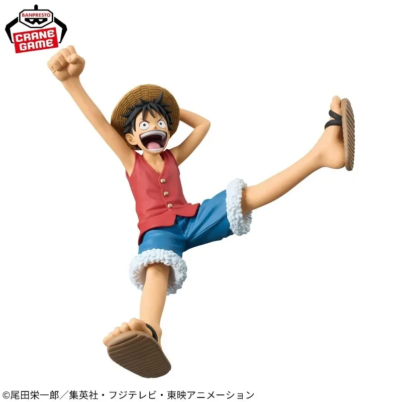 Фото В наличии BANDAI BANPRESTO One Piece Luffy ROMANCE DAWN-MONKEY.D.LUFFY Vol.1 Vol.2 Коллекционные фигурки персонажей аниме, подарки AS №4