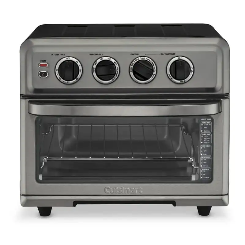 

Airfryer Toaster Oven with Grill, Black Stainless