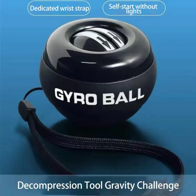 

LED Wrist Power Hand Ball Powerball Muscle Force Trainer Exercise Equipment Self-starting Gyroscope Strengthener Gyro ball