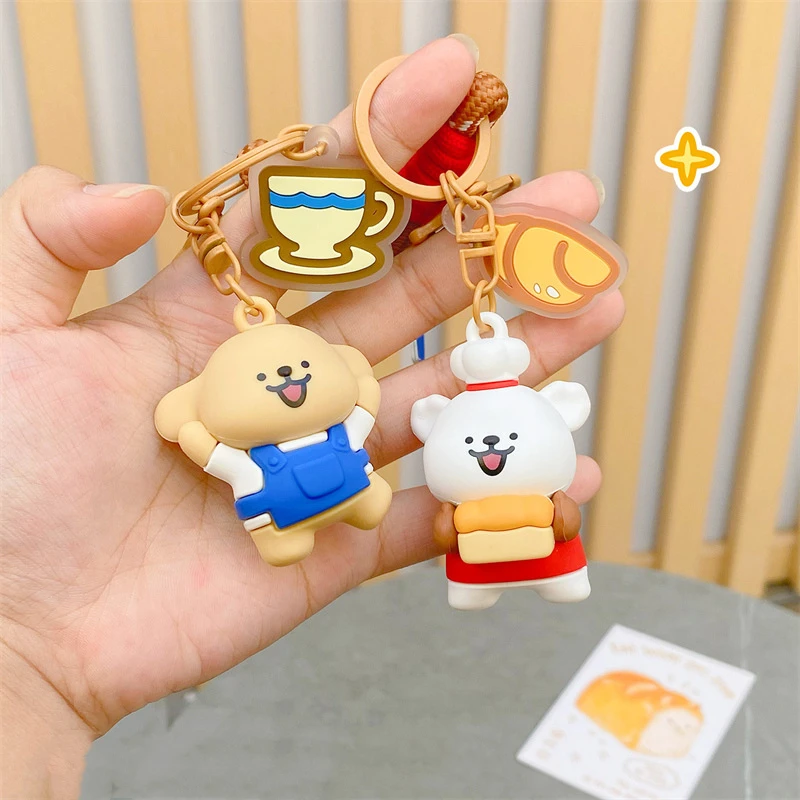 Кавайный мальтийский аниме Будинок для выпечки креативный брелок с героями