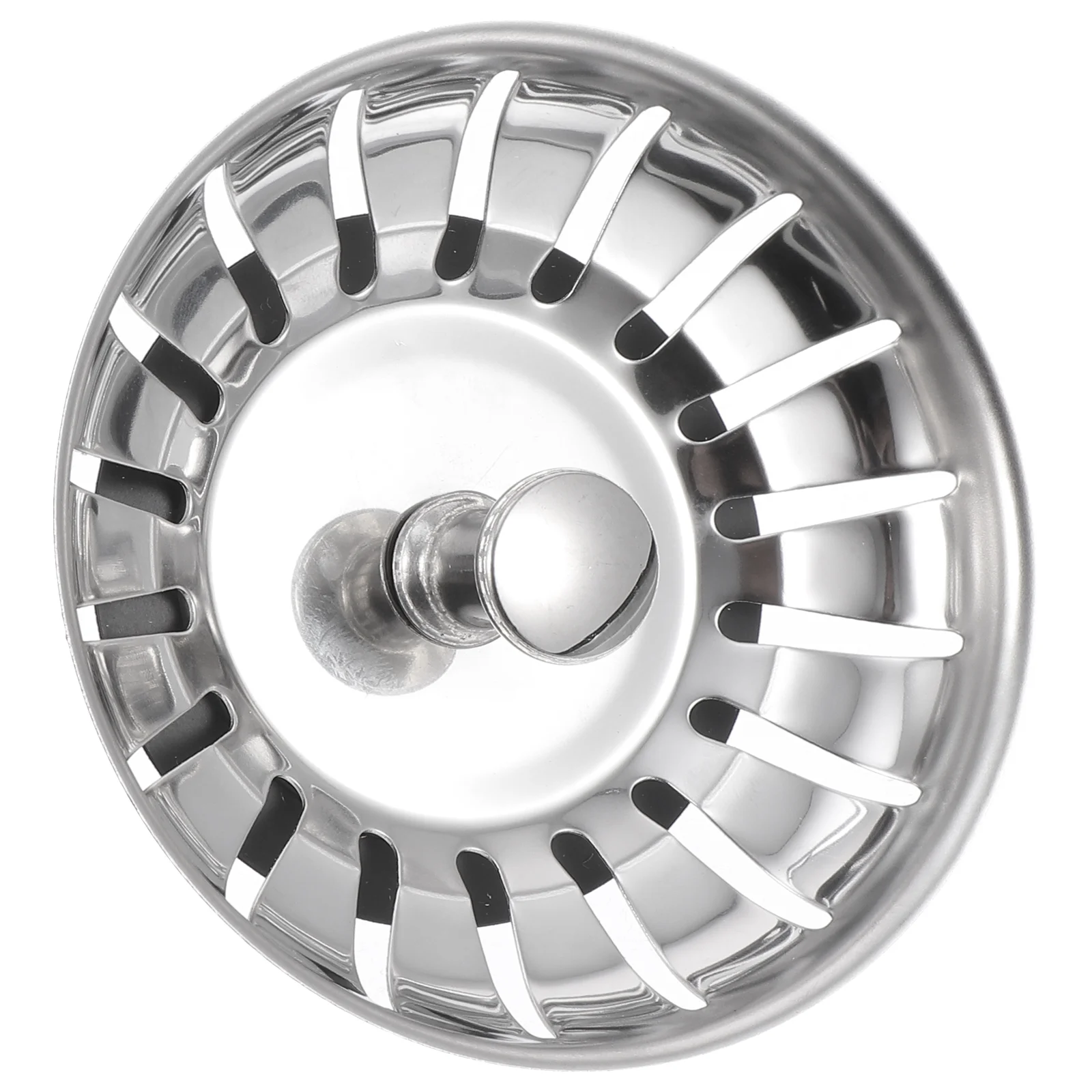 

Stainless Steel Strainer Water Leak Hole Cover Kitchen Sink Drain Covers