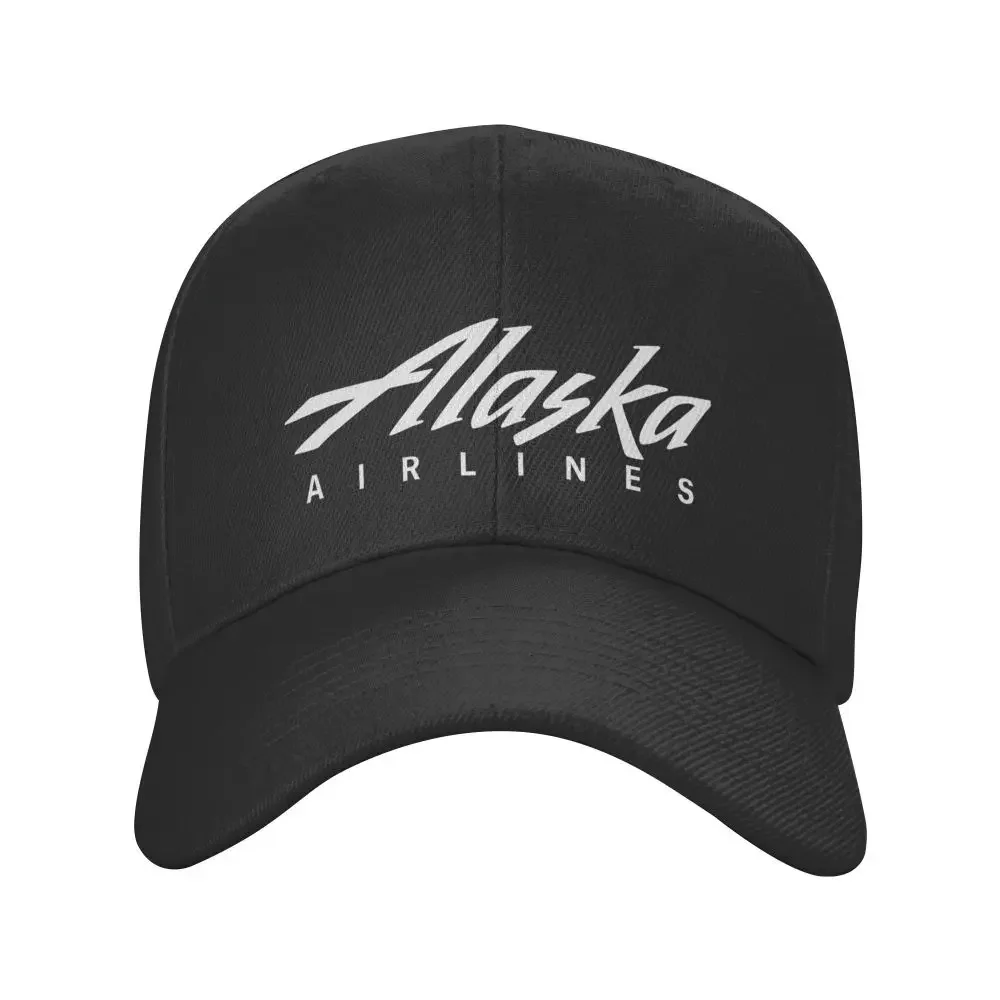 НОВЫЙ Alaska Airlines berretto da Baseball uomo donna Snapback Trucker Модная сетчатая шляпа Sport allɺria aperta