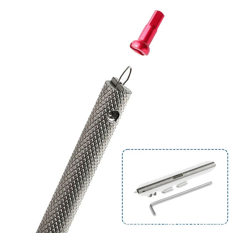 

Road Bike Wheel Spoke Repair Tool Set Bicycle Spoke Nipple Removal Spanner