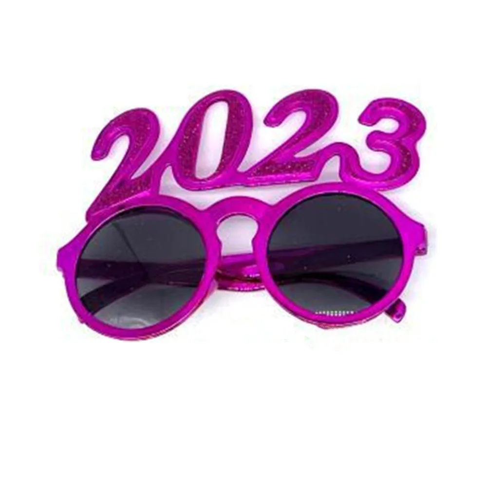 Новинка 2023 очки для новогодней вечевечерние выступлений реквизит кабины лет
