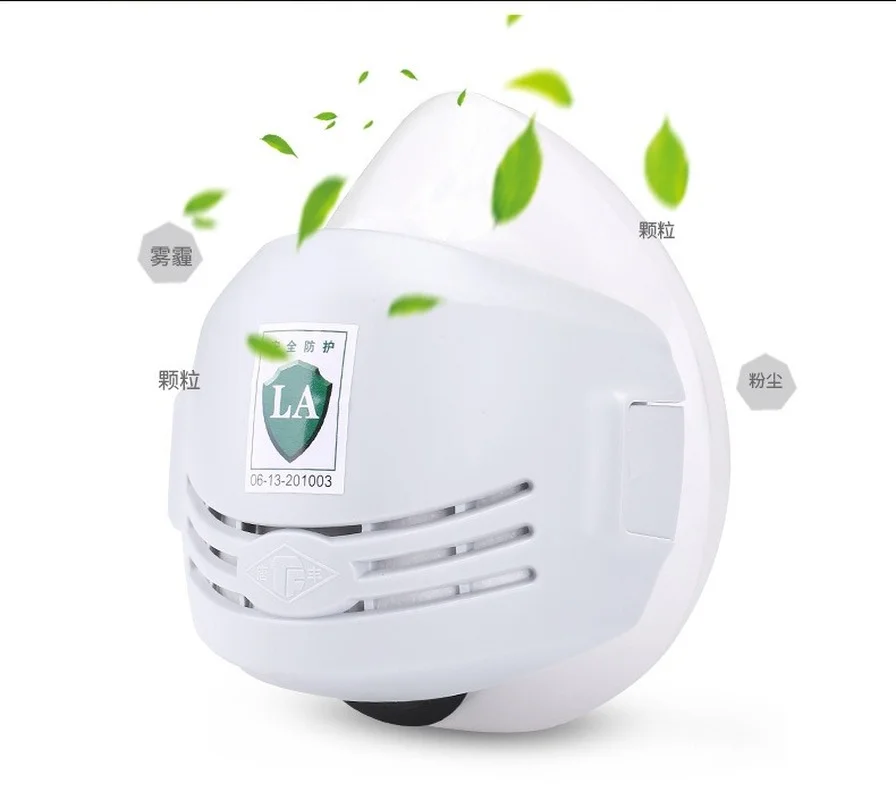 Сменные промышленные пылезащитные маски с 3 фильтрами полированные для защиты от