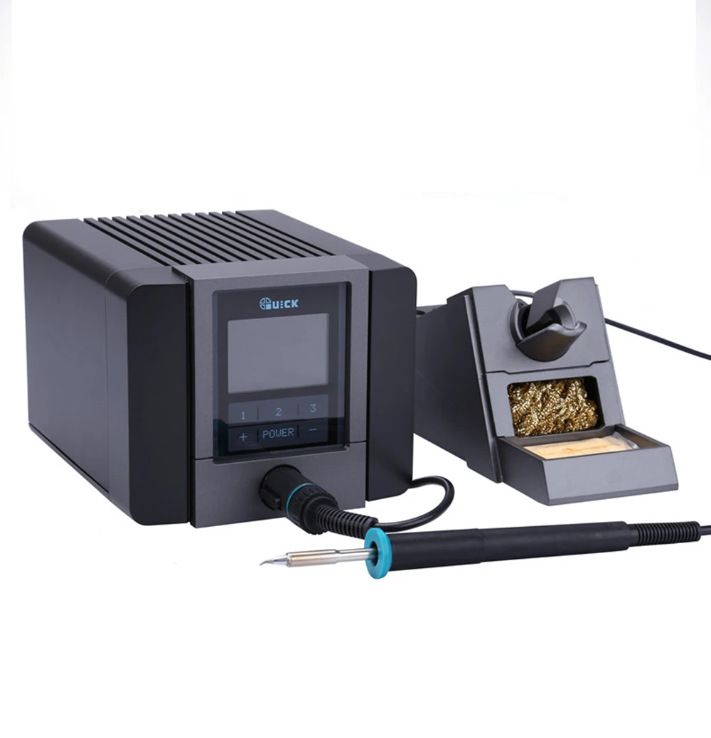 

QUICK TS1200 Intelligent Lead-free Soldering Station Hot Air Soldering Mobile Repair Machines