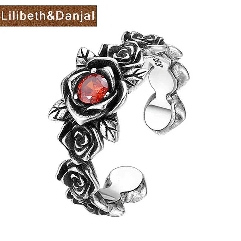 Открытое кольцо из настоящего серебра 925 пробы для мужчин и женщин