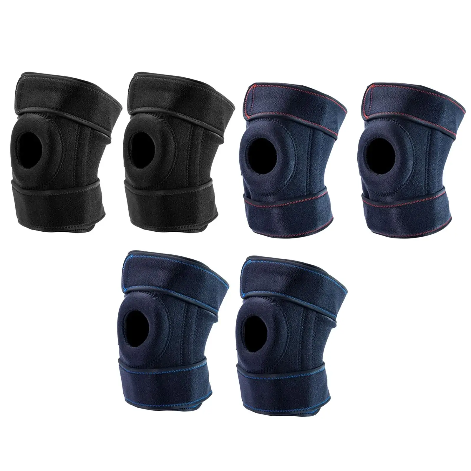 

1 Pair Knee Support Brace Sports Gym Joint Pain Pain Relieve Arthritis Pad