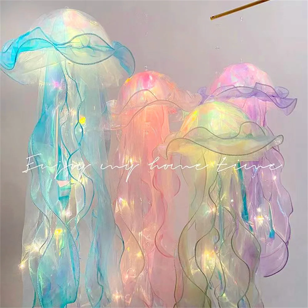 

Портативная лампа в виде медузы, декоративный ночник для спальни, Декор для дома, дня рождения, детской комнаты