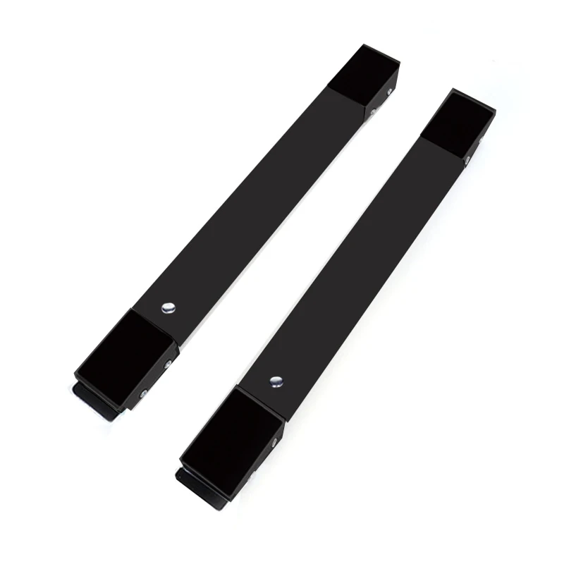 

2 Pieces Adjustable Mobile Stand Base Multi-functional Movable Washing Machine Refrigerator Base Non-Slip Durable G2AB