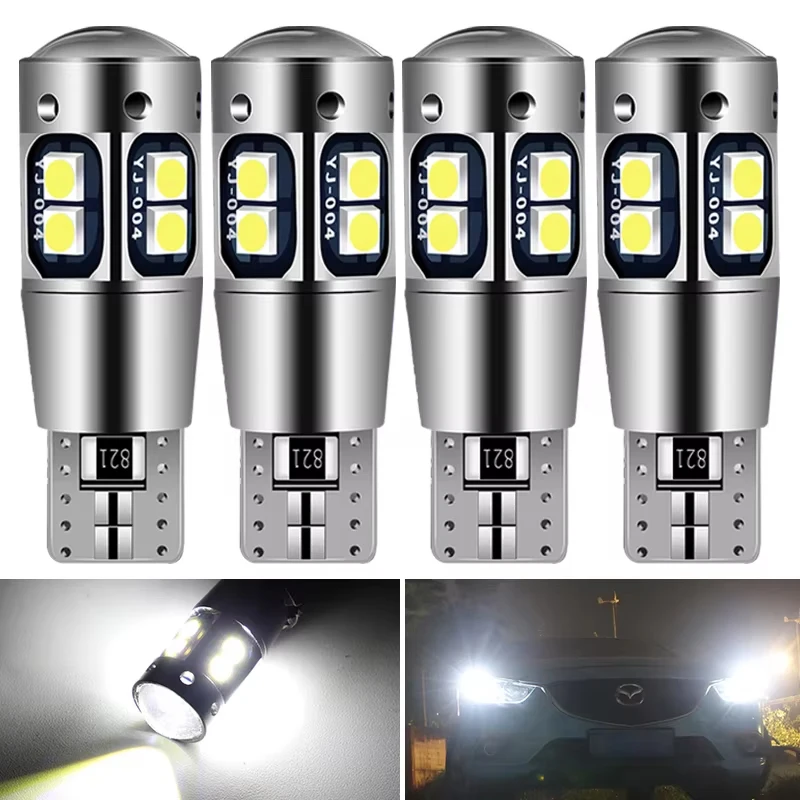 2/4 шт. Canbus T10 W5W светодиодная лампа автомобильная для Hyundai Solaris Creta ix35 Santa Fe освещение