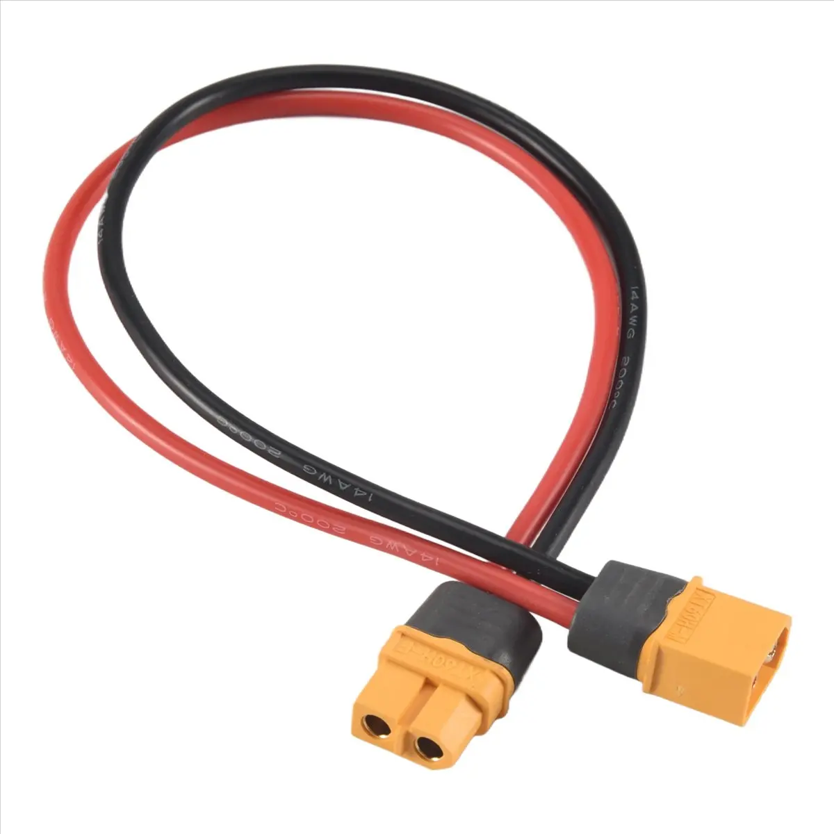 Фото A40I 28 см 11 дюймов XT-60 Разъем-адаптер (штекер/гнездо) для RC-аккумулятора №2