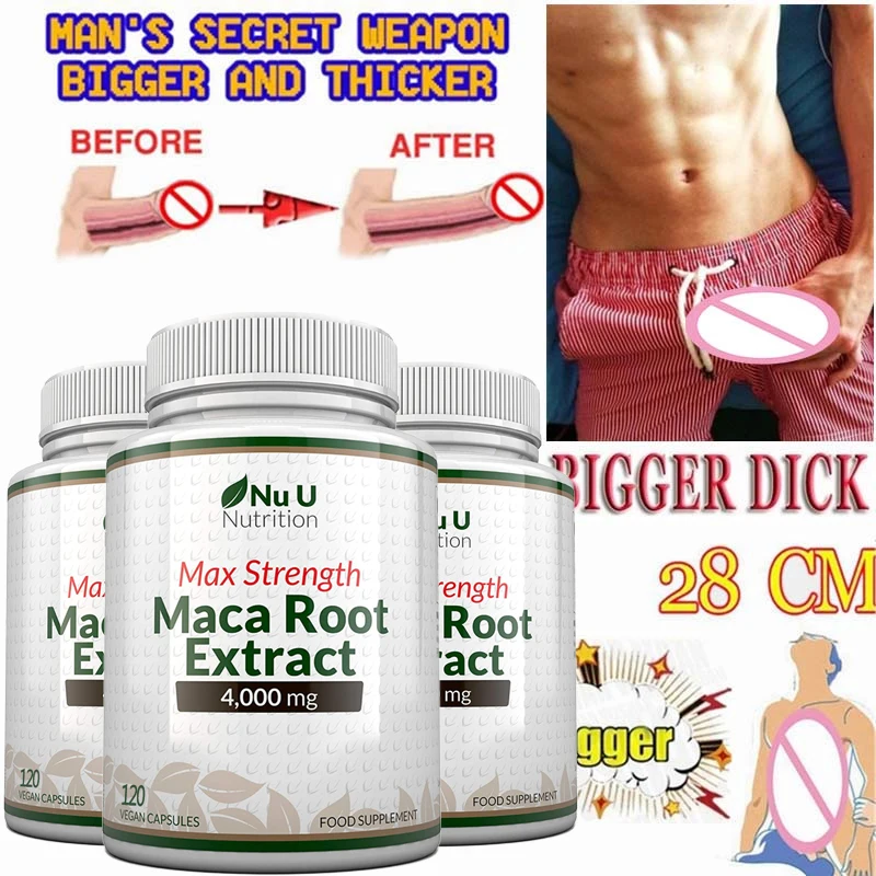 

Капсулы Maca для повышения мужской потенции улучшают эректильную функцию и размер эрекции натуральные добавки