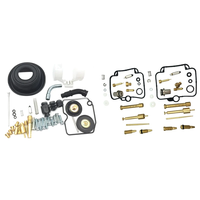 

2 Pack Carburetor Carb Rebuild Kit For Suzuki Gs500e Bmw F650 With Carburetor Repair Kit For Kawasaki Vulcan 95-06