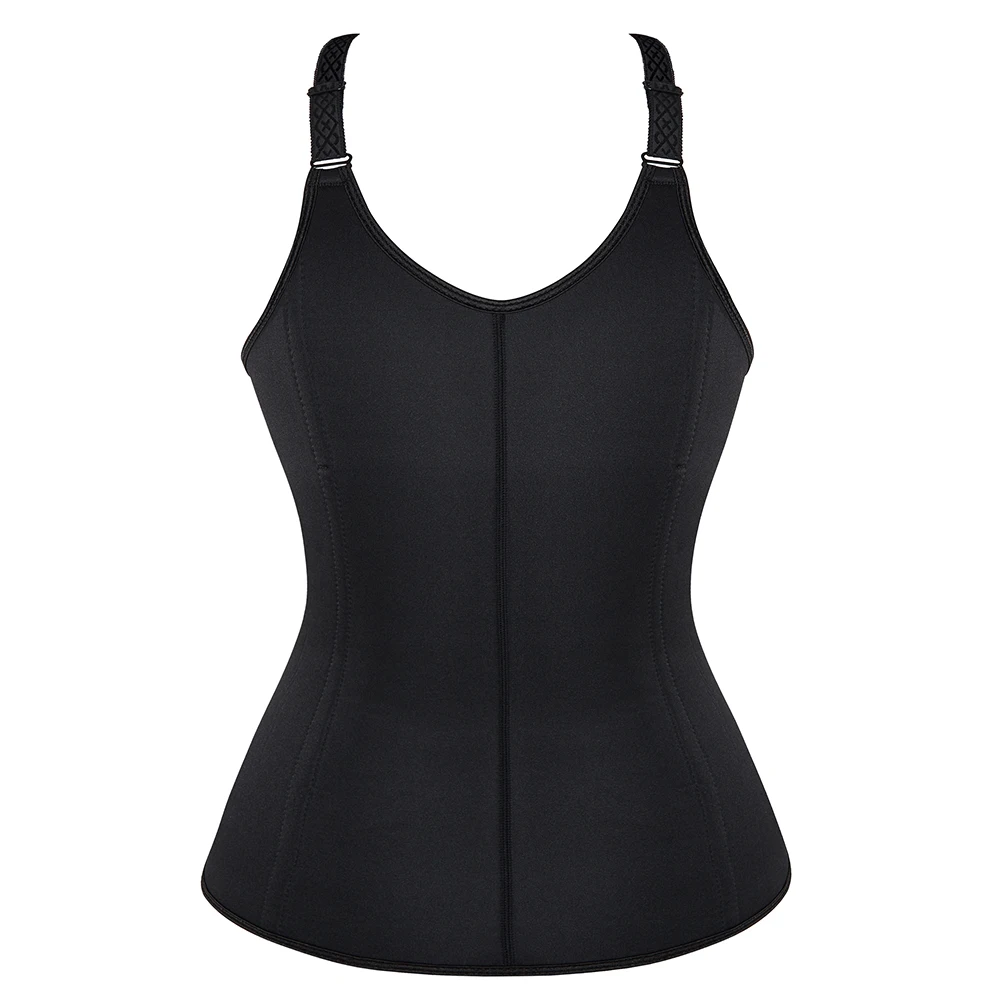 Женский корректирующий жилет на молнии и крючке