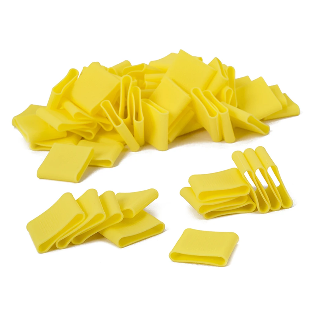 

50 шт. силиконовые защитные браслеты для пальцев