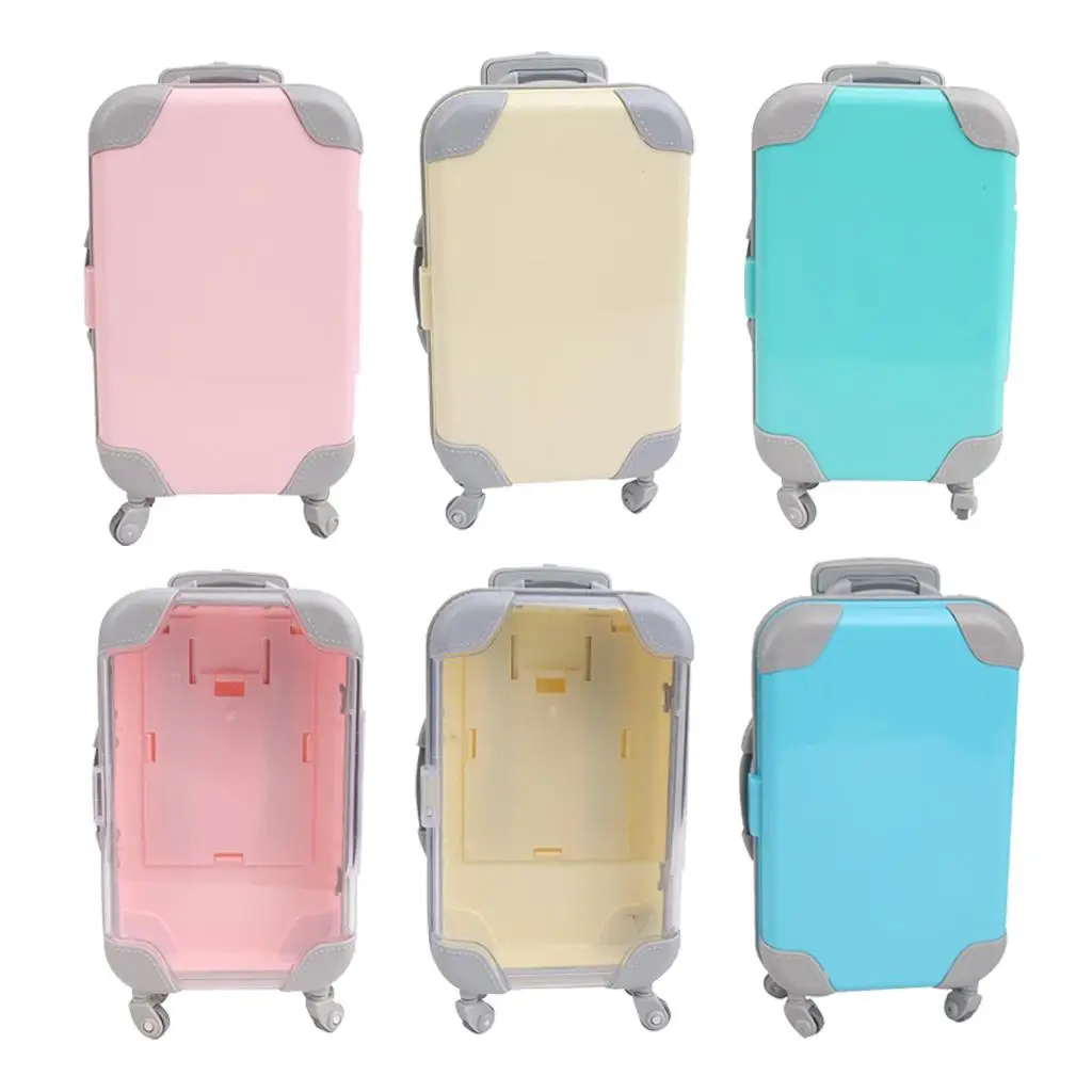 Lovely Doll Suitcase Luggage Case Trunk Fits 18" Baby Gift Accs | Dolls Accessories -1005003811516729