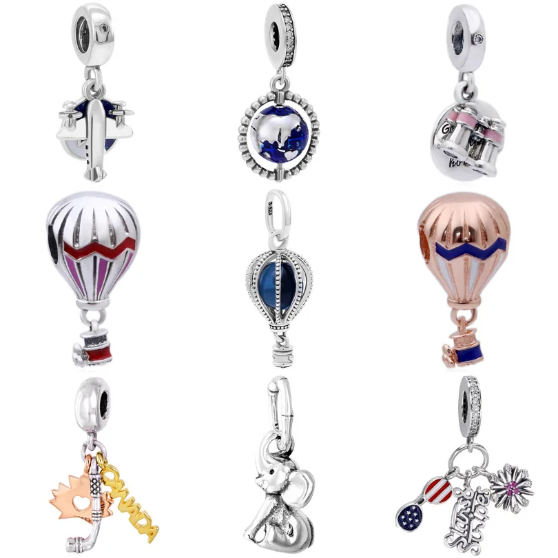 

Оригинальный Женский пропеллер, самодельные ювелирные изделия, подходят для бусин из стерлингового серебра 925 пробы, популярный браслет