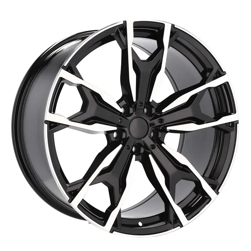 

Cast Wheels 18/19 Inch 5x120 5 Holes Black Cool Multi Spokes Car Rim Wheel