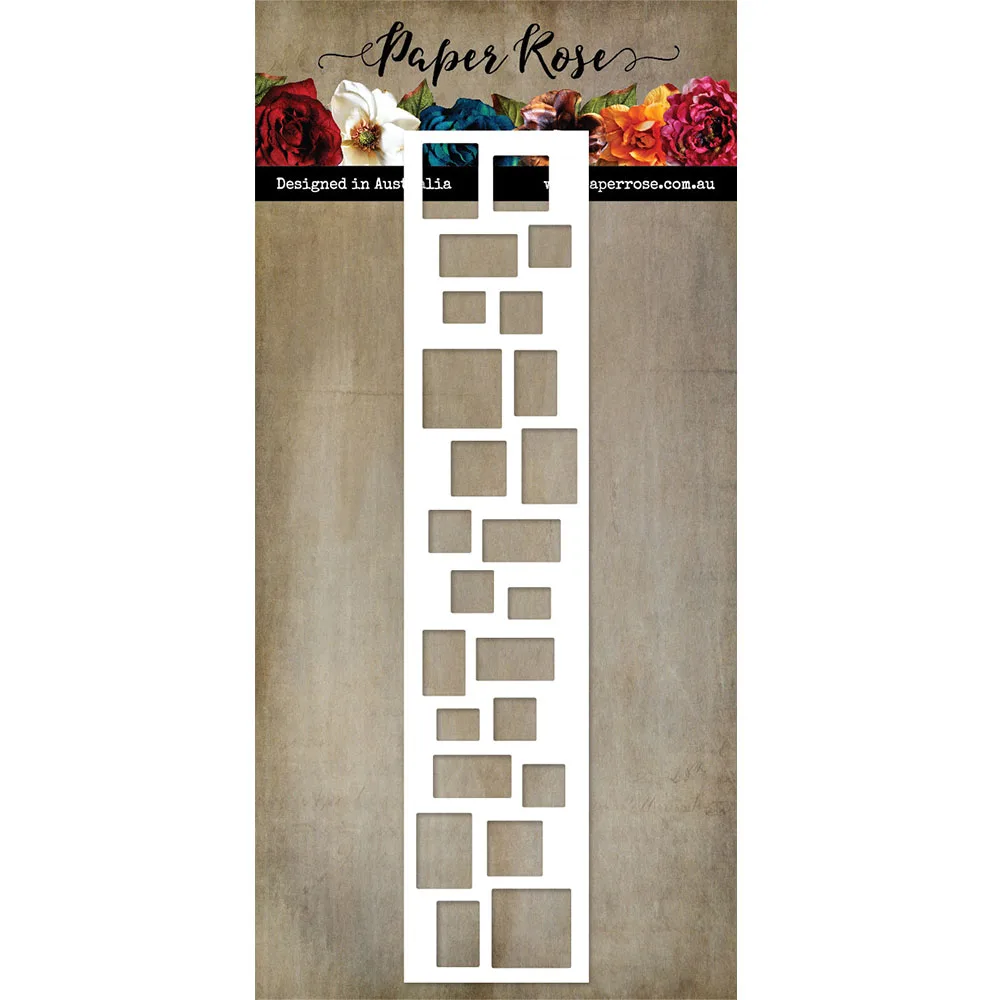 

2022 Spring Slimline Mosaic Border Metal Cutting Dies Diy Craft Wax Paper Greeting Card Scrapbooking Decoration Embossing Molds