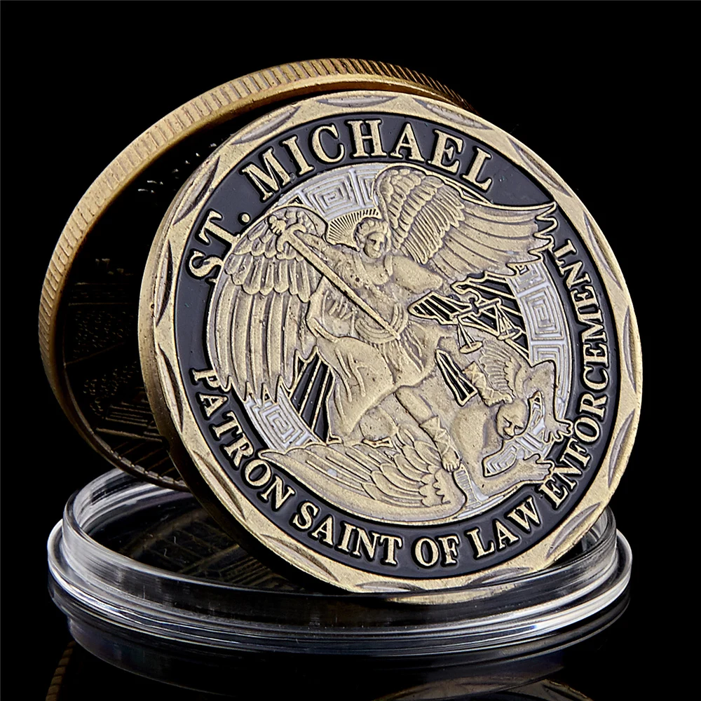 

Коллекционная монета SMJY Архангел Михаил