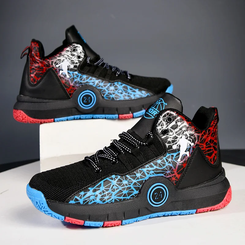 

Autumn Spring Men Basketball Shoes Male Street Lace Up Boots Culture Sports Shoes Basket Femme Sneakers High Top Shoes for Women