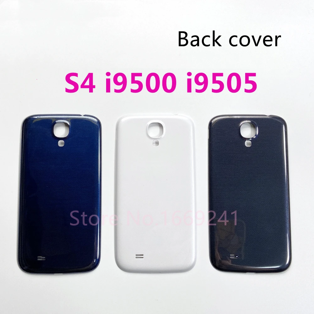

For SAMSUNG Galaxy S4 i9505 i9500 i337 Back Battery Cover Door Rear Housing Plastic Case Lid Parts Replacement