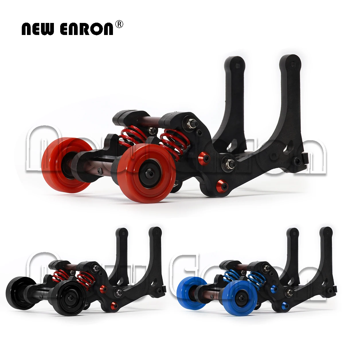 

NEW ENRON 1/5 Single/Double New Spring Head-Up Wheel Tumbling Wheelie Bar Set 5th Round for RC Car Traxxas Xmaxx X-maxx 6S 8S