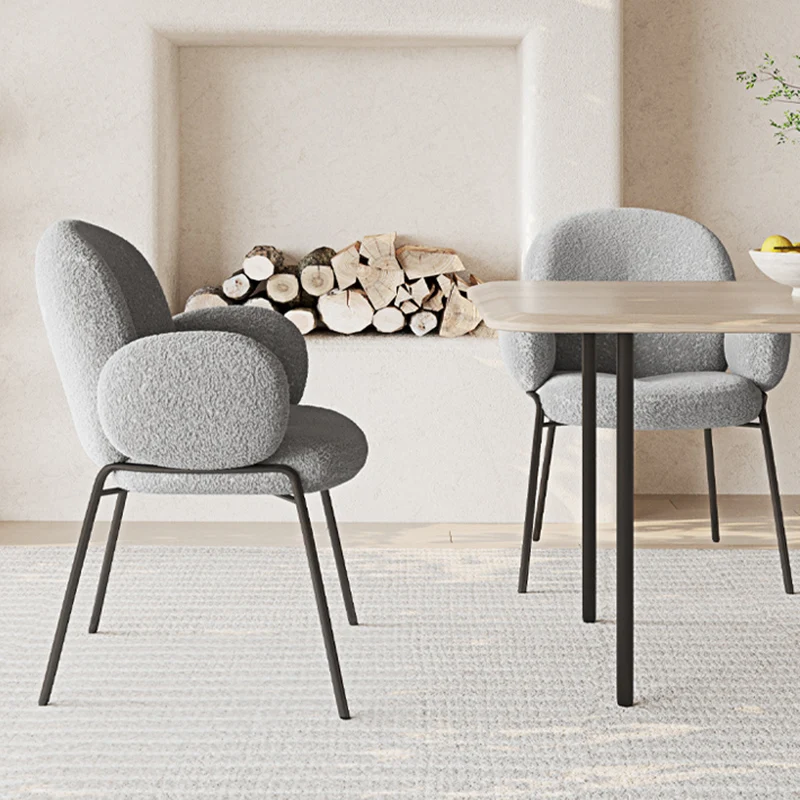 

Designe Unique Dining Chairs Modern Nordic Cushions Ergonomic Upholstered Chair With Backrest Makeup Sillas De Comedor Ikea