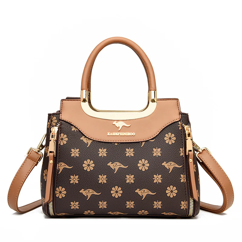

2023 New Multifunctional Women's Handbag Panelled Design Luxury Designer High Quality Leather Ladies Shoulder Messenger Bags Sac
