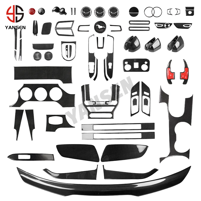 Autozubehör hinten Kohle декоративные украшения для Ford Mustang 2015-2020