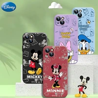 disney mickey minnie mouse donald duck for iphone 13 pro max 11 12 pro mini x xr xs max 6 6s 7 8 plus phone case silicone funda
