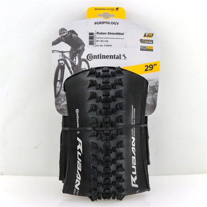 CONTINENTAL RUBAN SHIELDWALL TUBELESS TIRE MTB 27 5/29IN TLR E-25 складная шина 29 дюймов XC TIre