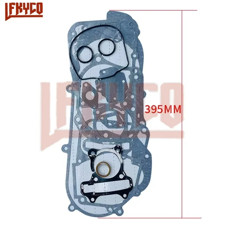 Фото Комплект уплотнений головки блока цилиндров двигателя для GY6 80 до 100CC 139QMB, комплект мотоцикла, мопеда, скутера, часть оборудования для мотоцикла №4