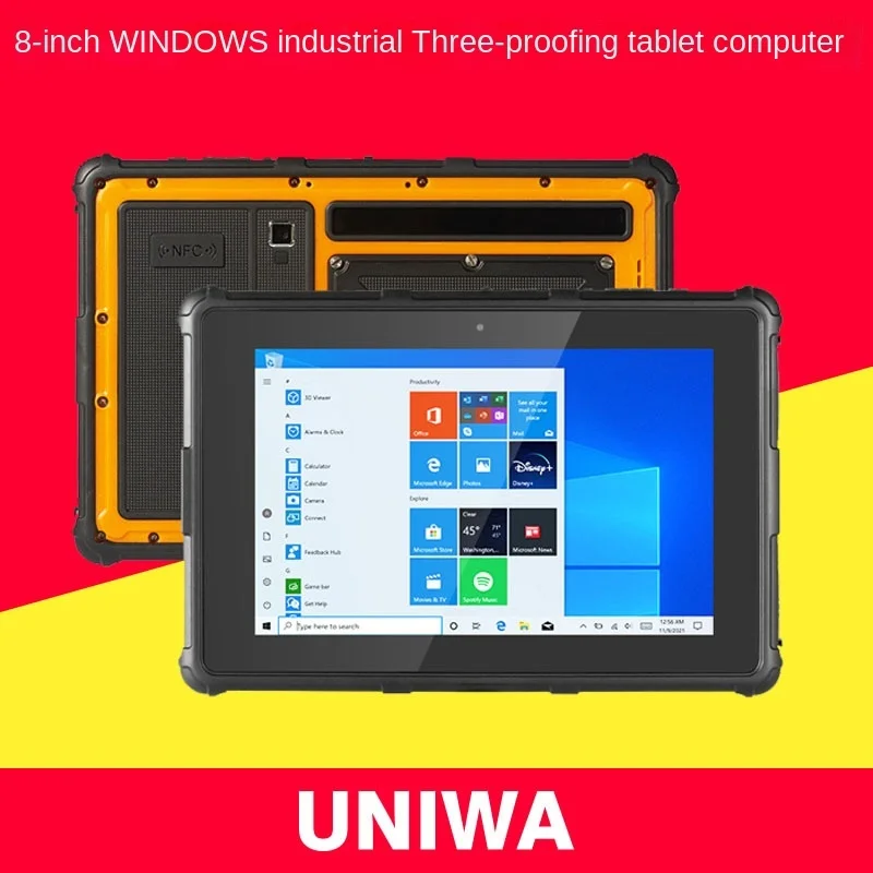 

K8CT защищенный планшет на Windows 10, экран 8 дюймов, 4 Гб ОЗУ
