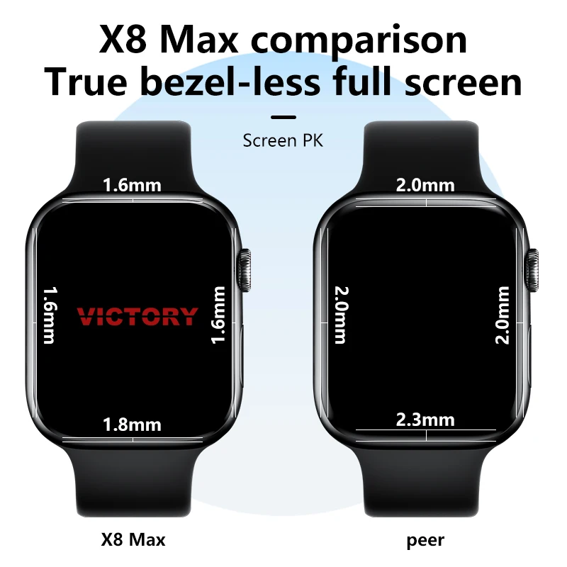 

Оригинальные Смарт-часы JOCEEY X8 Max для мужчин и женщин, спортивный фитнес-трекер 2,0 дюйма, Смарт-часы X8max с обновлением