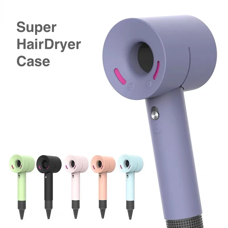

Case Cover For Dyson Hairdryer Supersonic Anti-Scratch Dust Proof Travel Protective Silicone Case Cover for Dyson Hair Dryer