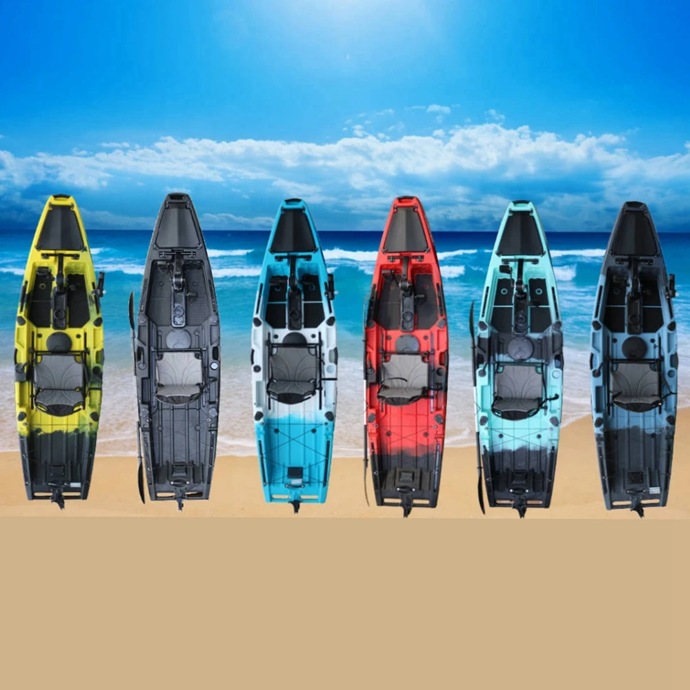 10ft Fishing Kayak,Pedal Propeller Drive Sit on Top or Stabl