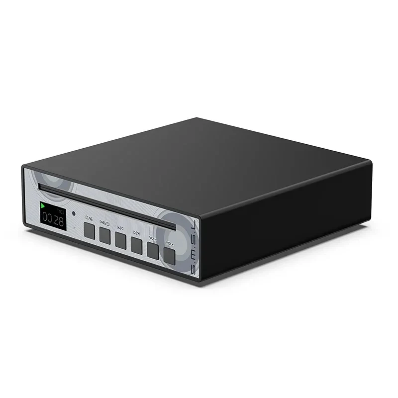 SMSL PL100 CD-плеер с декодером CS43131, настольный, оптический, коаксиальный, выход для наушников 3,5 мм, с пультом ДУ (art.: 3920db904fcbc) - 3920db904fcbc