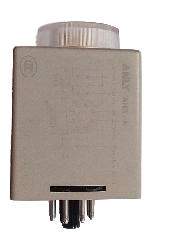

Time relay AH3-NC AC110V MULTI-RANGE ANALOGUE TIMER