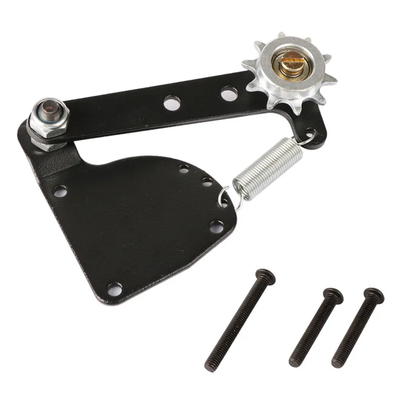 

Spring Loaded Chain Tensioner Fit For 49cc 50cc 66cc 80cc Engine Motorized Bike Black
