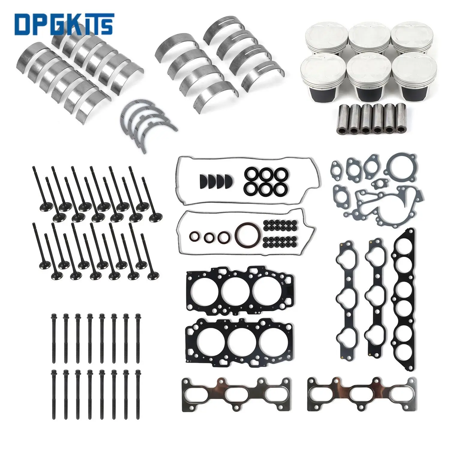 G6EA 2 7 1 комплект комплекта для восстановления двигателя Hyundai Kia 21030-3E000 23060-3E000 2102037000