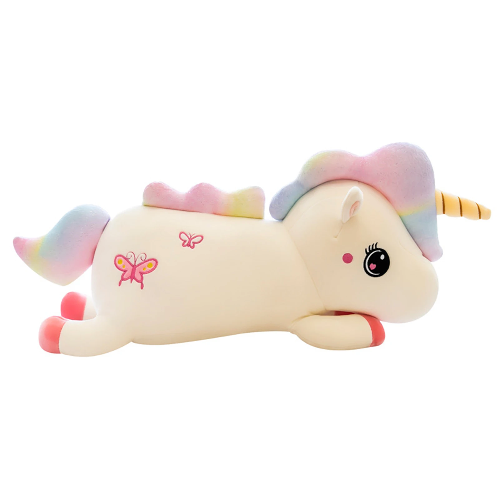 

Мягкая игрушка-единорог, 65 см, не выцветает и хорошо тянется, подарок на Рождество, день рождения, новый год