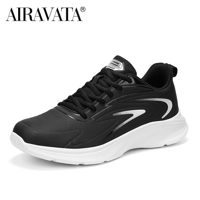 Men's Running Shoes Classical Man Sports Shoes Thick Sole Comfortable Antiskid Outdoor Jogging Sneakers