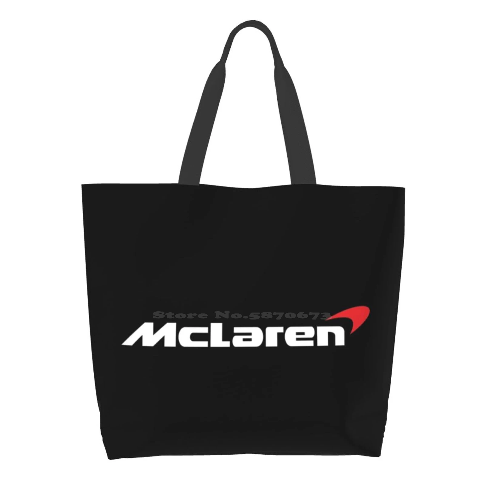 

Untitled High Quality Large Size Tote Bag Mclaren Logo Car Company Logo Car Logo Racing Nurburgring Monaco Automobile Driver