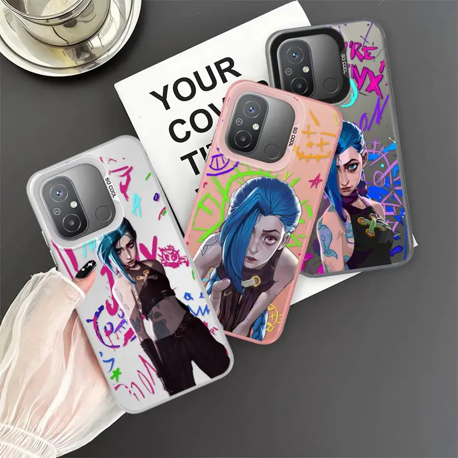 Cool Jinxs Coque Phone case for XiaoMi Redmi Note 10 11 12 13 10S 11S 12S Pro 4G 5G 12ProPlus5G 13ProPlus5G funda cases