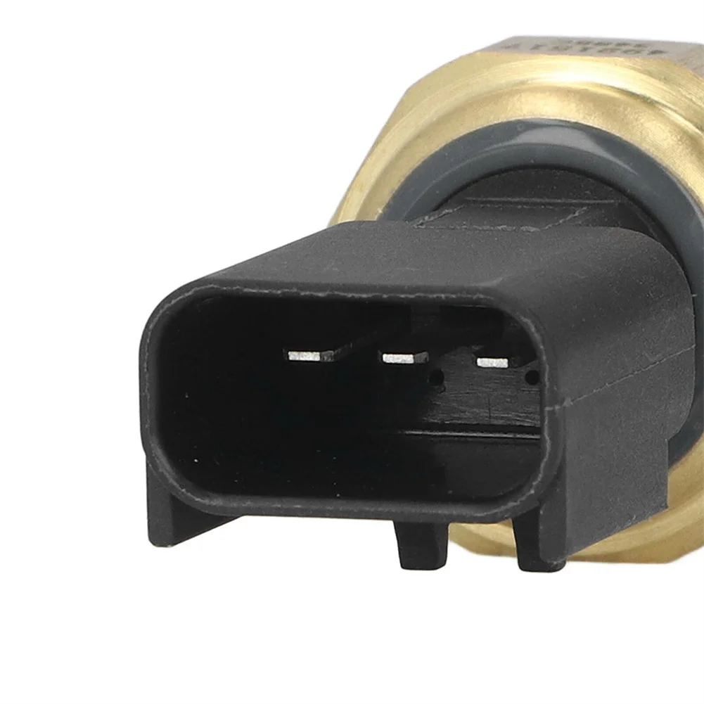 

For Cummins ISX ISM ISX11.9 Oil Pressure Sensor Sensor 4921744 4087991 Brass Durable Replacement 3 Pin 4358810